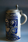 Large Antique 18th Century German Beer Stein - Circa 1780