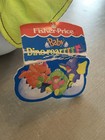 Vintage 1992 Fisher Price Puffalump Dino Roaring Dinosaur Plush With Egg And Tag