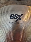 Sabian B8x 17  Thin Crash Cymbal  Vgc