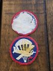 1960s Army Vietnam Era Airborne Infantry Division Color Patch Facing Set L  k   