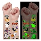 10 Sheets Luminous Halloween Temporary Tattoos For Kids  Glow Halloween Decor