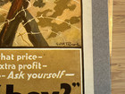 Original 1917 Wwi Victor Perard  is This My Boy  Electric Railway Journal Poster