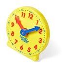 Hand2mind Mini Geared Clock Telling Time Teaching Clock Analog Learning Clock