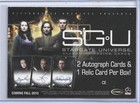 Stargate Universe Season 1 Ce Convention Promo Card Rittenhouse Chicago Sgu Sfc