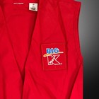 Vintage 90s Streetwear Mens Big K Mart Kmart Center Greeter Vest Movie Prop
