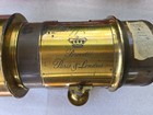 Antique 1870s Brass Derogy No 4 Portrait Lens No 19946 Paris London Large Format