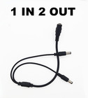 Dc Power Splitter Security Camera Power Splitter 12v Cctv Power Cable  1 Female