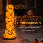 Union Products 55780 Led Pre-lit Pumpkin Stack  Indoor outdoor Halloween Decor