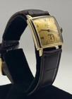 Vintage Running Elgin De Luxe Tank Driving Watch 10k Gold Rgp 17j Oiled And Runs