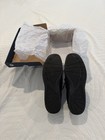Sperry Women s Black Leather Boat Shoes 2-eye Memory Foam Deck Sneakers