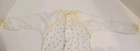 Vintage Baby Dior Layette Beautiful Baby Sleep Gown Size Up To 13 Lbs Yellow