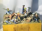 Vintage U s  Civil War Miniature Vignette Custard   s Last Stand W case