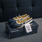 2026 Patou X Onitsuka Tiger Mexico 66 Tgrs Black cream Ballet Flats 118a2678-001