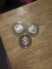 Lot Of 3  10 Dollar   999 Fine Silver Strike Casino Gaming Tokens