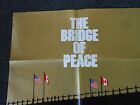 Usps Postal Post Office Stamp Poster Peace Bridge 1927-77 U s    Canada  Usa 13c