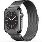 Luxury Breathable Stainless Steel Milanese Loop Band For Apple Watch 38-49mm