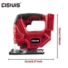 Jigsaw For Milwaukee M18 Battery Cordless Jig Saw Tool Brushless Motor Variab