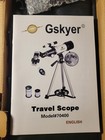 Gskyer Az70400 400mm Astronomical Refracting Telescope 70mm Aperture Az Mount