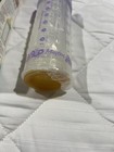Vintage Playtex Drop-ins 8 Oz Baby Bottle Nurser Purple   Flat Top Latex Nipple