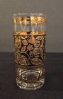 Vintage Georges Briard  persian Flora  22k Gold Highball Glasses - Set Of 8