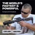 Ballista Bat Compound Crossbow With L-stock 300fps  130lbs 3lbs