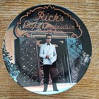 Casablanca Rick s Cafe Americain 1991 Collector Plate Warner Bros Movie   Stand