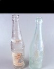 Vintage Old Dutch Root Beer Bottle Chicago Antique Aqua Embossed Soda Lot 2