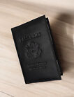 Rfid Blocking Genuine Leather Travel Passport Wallet Holder