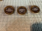 3  10 Ten Dollar Gaming Token  999 Fine Silver Mandalay Bay Las Vegas Nevada