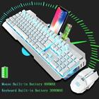 Wireless Keyboard And Mouse Set  mechanical Feel Gaming Keyboard  rechargeable
