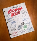 Cobra Kai Script Cast-signed - Season 3 Finale - Autograph Reprints