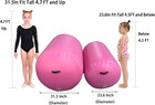 Inflatable Gymnastics Mat - Air Track Tumbling Mat 6 6ft-20ft  4 8 Inch Thick - 