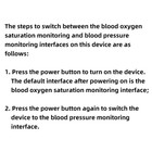 New 2-in-1 Smart Bluetooth Fingertip Pulse Oximeter With Blood Pressure Function