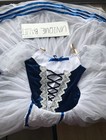 Pull Over Blue Giselle Peasant Ballet Romantic Tutu Dress