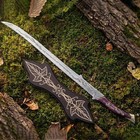 Hadhafang Sword Of Arwen Evenstar Hand Forged Replica Stainless Steel 37 Inch