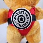 Vintage 1981 Dakin Garfield Wrestling Champ Plush Fun Farm Red Wrestling Outfit