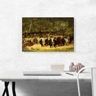 Artcanvas The Bear Dance 1850 Canvas Art Print By William Holbrook Beard
