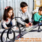 Slot Car Race Track Set Electric Powered Race Track Dual Racing Car Track Set