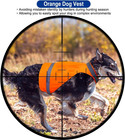 Blaze Orange Dog Vest High Visibility Outdoor Dog Safety Vest dog Hunting Ves   
