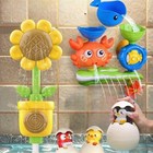 Interactive Suction Cup Bath Toys For Toddlers Water Play Kids Bath Toy Set 