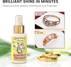 Gold And Silver Jewelry Cleaner Solution - Ammonia Free Gold Jewelry Cleaner Liq