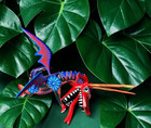 Oaxacan Alebrije Large Dragon Creature Copal Wood Carving Folk Art Mexican Color