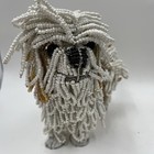 Unique Beaded Handmade Dog Figurine