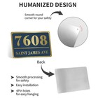 8  X 12  Personalized Home Address Sign  Customized Aluminum House Number Plaque