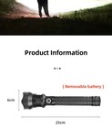 99000000lm Super Bright Led Flashlight Rechargeable Zoom Tactical Torch Xhp90 2