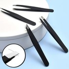 Eyebrow Tweezers Eyebrow Clip 4 Pcs set Hair Beauty Pluckers Stainless Steel