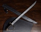 Arabic Islamic Sword Damascus Steel Swords Islamic Ottoman Real Handmade Sheath