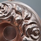 Vtg 1963 Rose Gold 9  Copper Jello Mold Cake Pan Roses Great For All Occasions