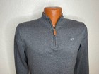 Boys Vineyard Vines L s 1 2 Zip Pullover Sweater Large L - 16 - Gray - Cotton