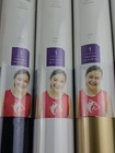 New Bundle Of 5 Cricut Glitter And Solids Vinyl Iron On Project  Strong Bond